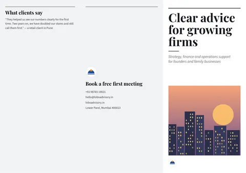 Journal — brochure template