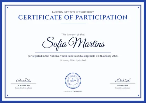 Windsor — certificate template